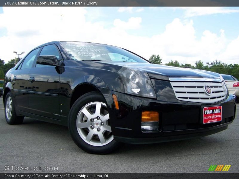 Black Raven / Ebony 2007 Cadillac CTS Sport Sedan