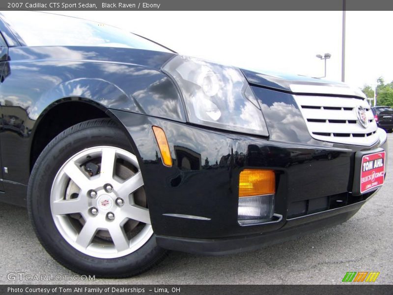 Black Raven / Ebony 2007 Cadillac CTS Sport Sedan
