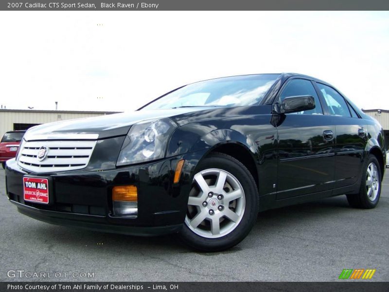 Black Raven / Ebony 2007 Cadillac CTS Sport Sedan