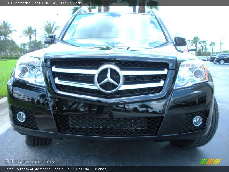 Black / Black 2010 Mercedes-Benz GLK 350