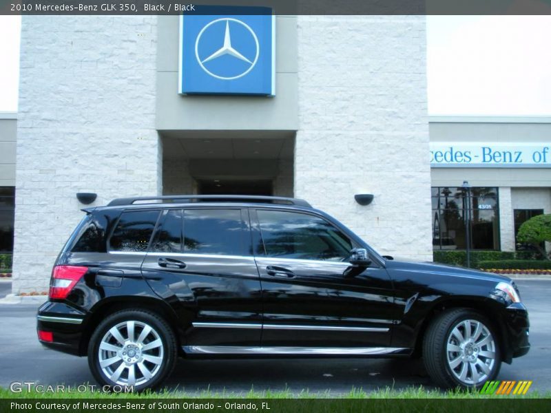 Black / Black 2010 Mercedes-Benz GLK 350