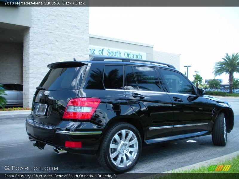 Black / Black 2010 Mercedes-Benz GLK 350