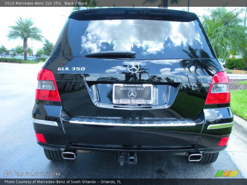 Black / Black 2010 Mercedes-Benz GLK 350