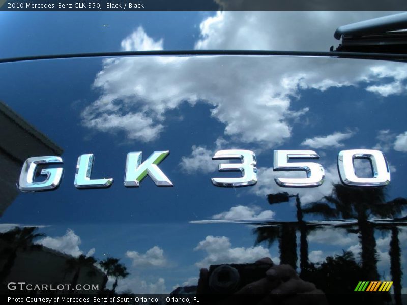 Black / Black 2010 Mercedes-Benz GLK 350