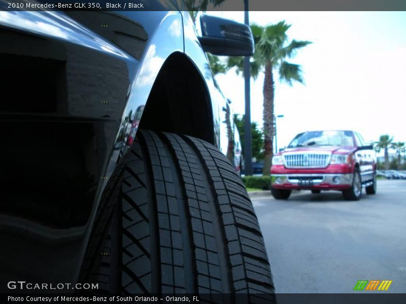 Black / Black 2010 Mercedes-Benz GLK 350