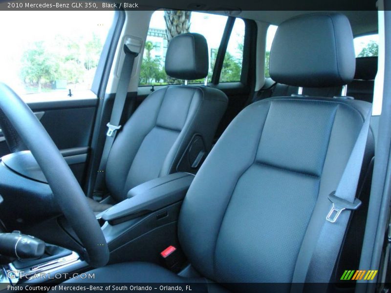 Black / Black 2010 Mercedes-Benz GLK 350