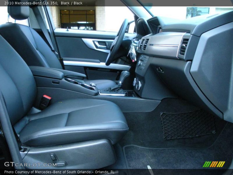 Black / Black 2010 Mercedes-Benz GLK 350