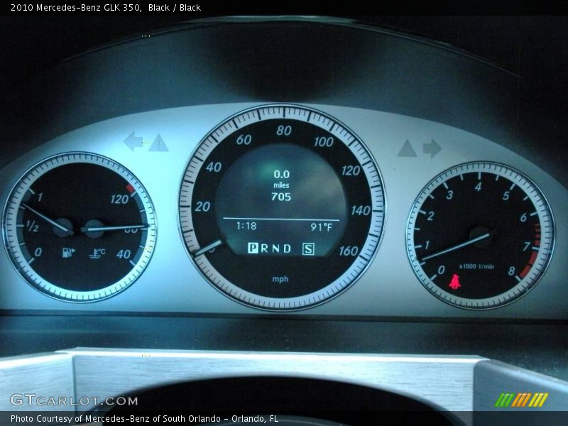 Black / Black 2010 Mercedes-Benz GLK 350