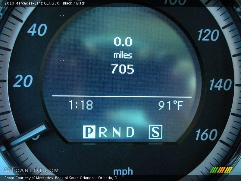 Black / Black 2010 Mercedes-Benz GLK 350