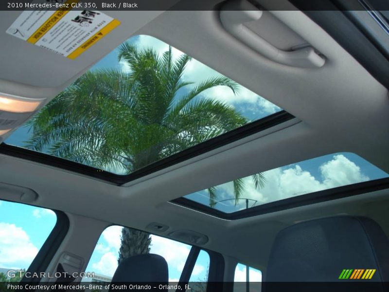 Black / Black 2010 Mercedes-Benz GLK 350