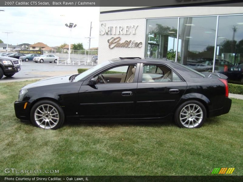 Black Raven / Cashmere 2007 Cadillac CTS Sedan