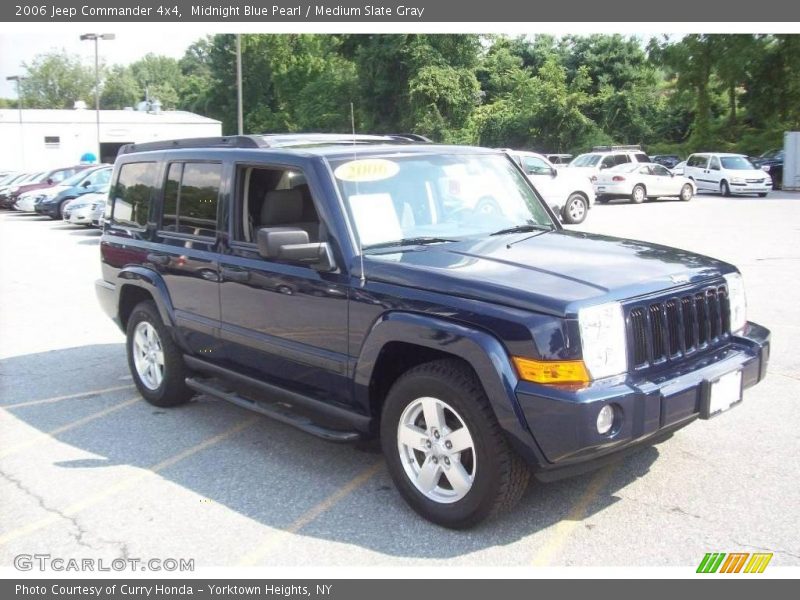 Midnight Blue Pearl / Medium Slate Gray 2006 Jeep Commander 4x4