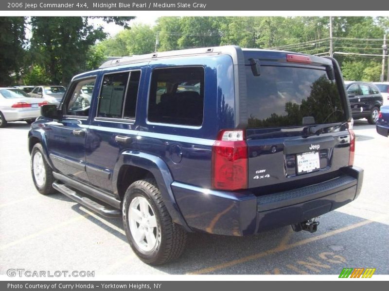 Midnight Blue Pearl / Medium Slate Gray 2006 Jeep Commander 4x4