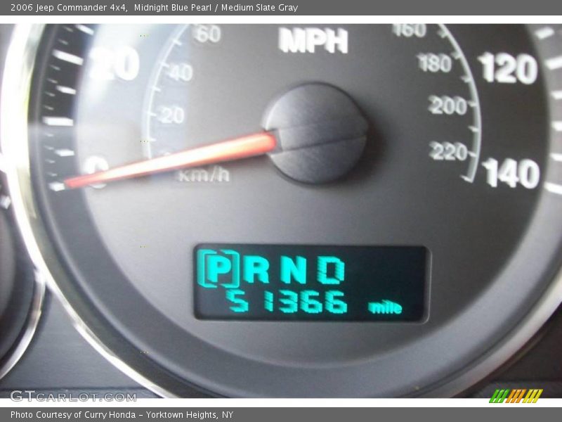 Midnight Blue Pearl / Medium Slate Gray 2006 Jeep Commander 4x4