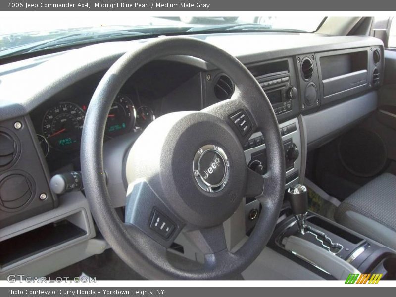 Midnight Blue Pearl / Medium Slate Gray 2006 Jeep Commander 4x4