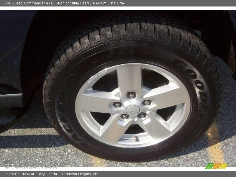 Midnight Blue Pearl / Medium Slate Gray 2006 Jeep Commander 4x4