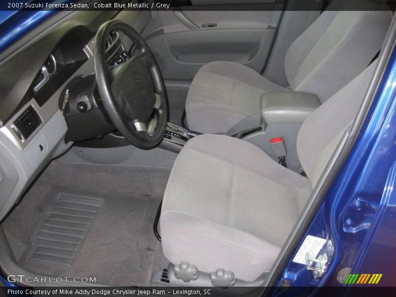 Cobalt Blue Metallic / Grey 2007 Suzuki Forenza Sedan