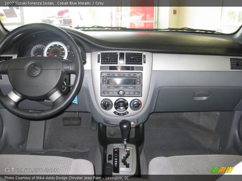 Cobalt Blue Metallic / Grey 2007 Suzuki Forenza Sedan