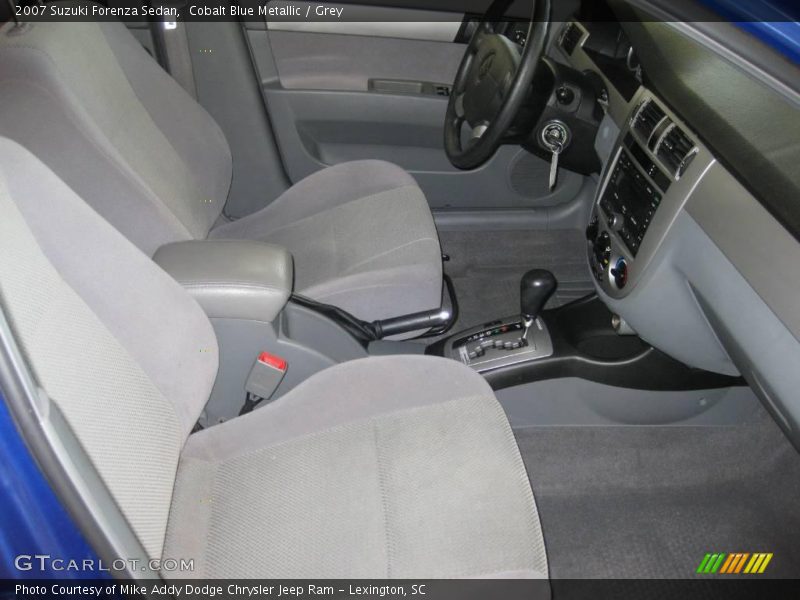 Cobalt Blue Metallic / Grey 2007 Suzuki Forenza Sedan