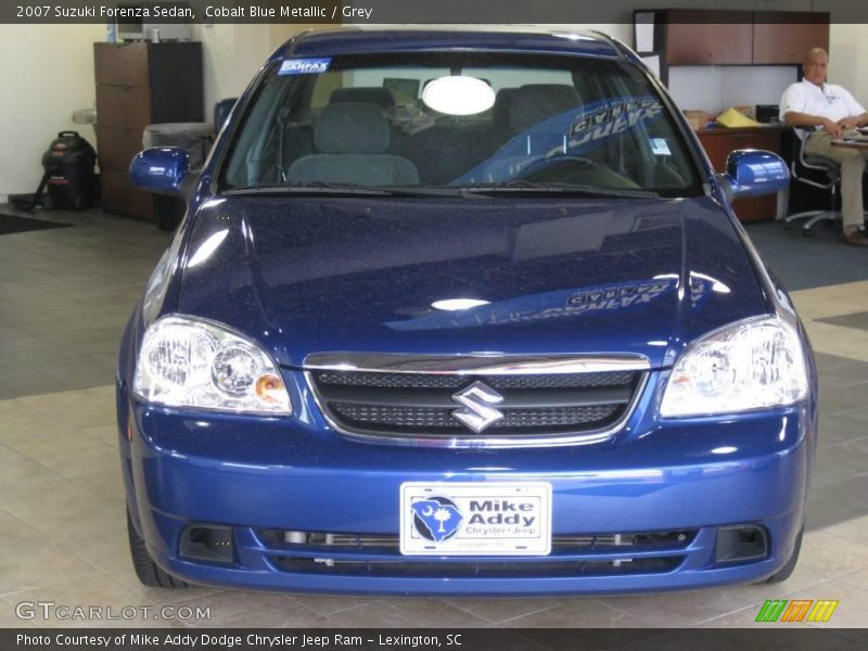 Cobalt Blue Metallic / Grey 2007 Suzuki Forenza Sedan