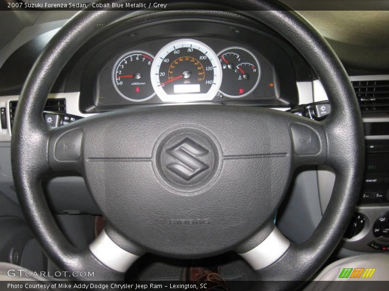Cobalt Blue Metallic / Grey 2007 Suzuki Forenza Sedan