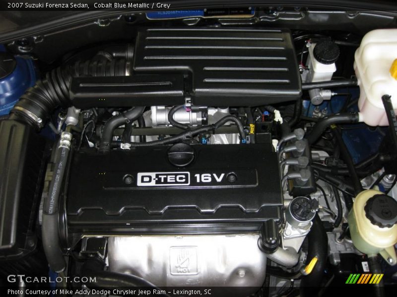 Cobalt Blue Metallic / Grey 2007 Suzuki Forenza Sedan