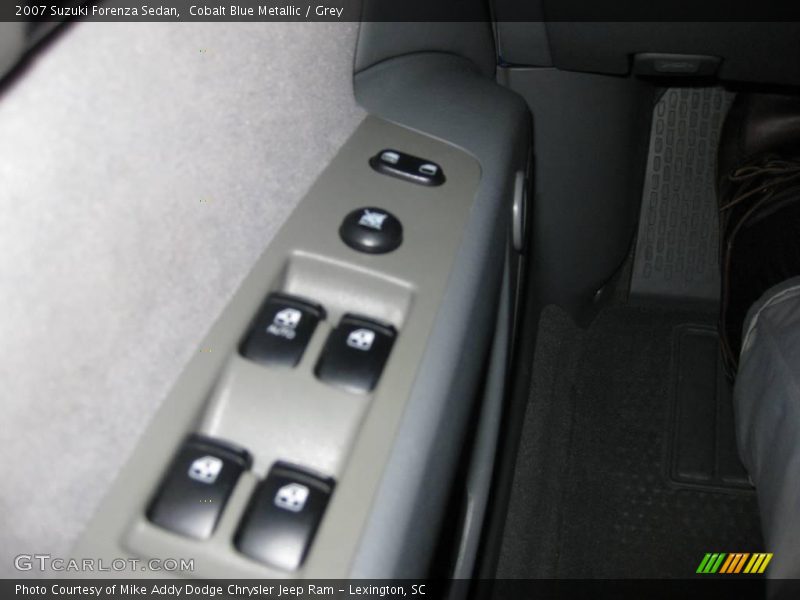 Cobalt Blue Metallic / Grey 2007 Suzuki Forenza Sedan