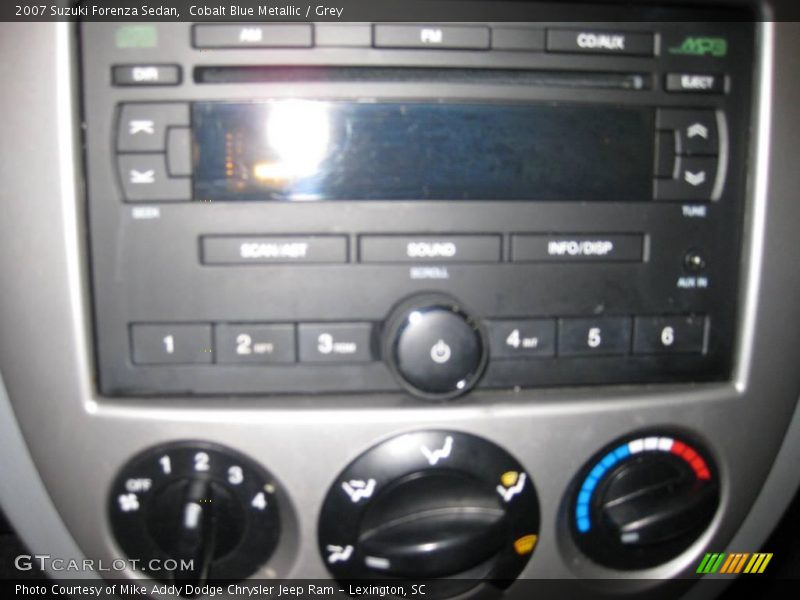 Cobalt Blue Metallic / Grey 2007 Suzuki Forenza Sedan