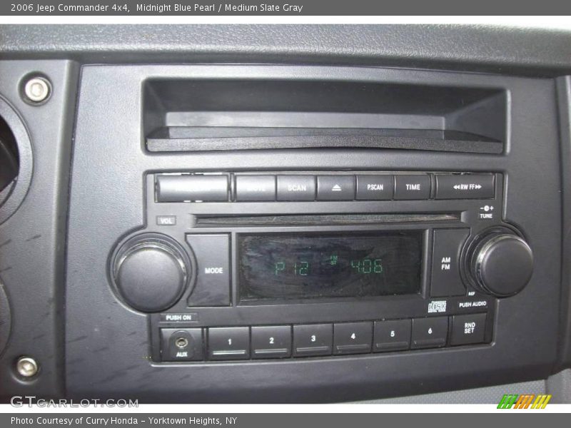 Midnight Blue Pearl / Medium Slate Gray 2006 Jeep Commander 4x4