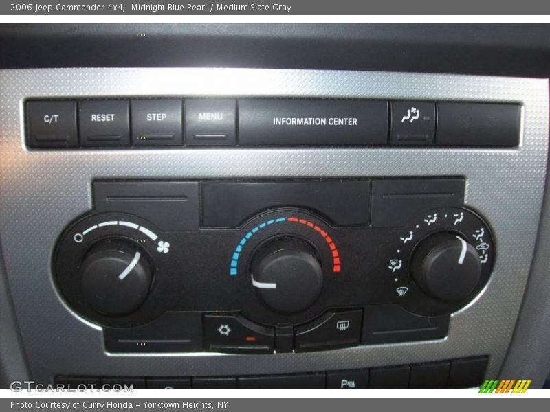 Midnight Blue Pearl / Medium Slate Gray 2006 Jeep Commander 4x4
