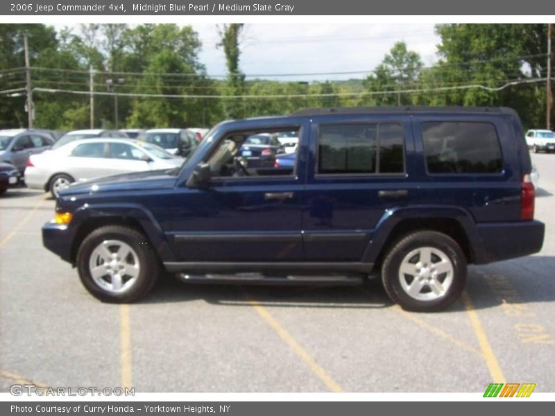 Midnight Blue Pearl / Medium Slate Gray 2006 Jeep Commander 4x4