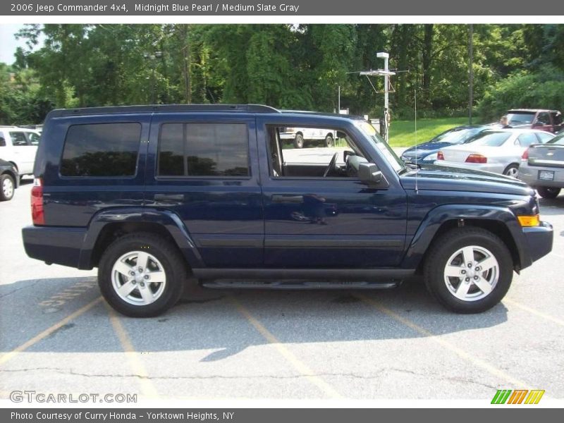 Midnight Blue Pearl / Medium Slate Gray 2006 Jeep Commander 4x4