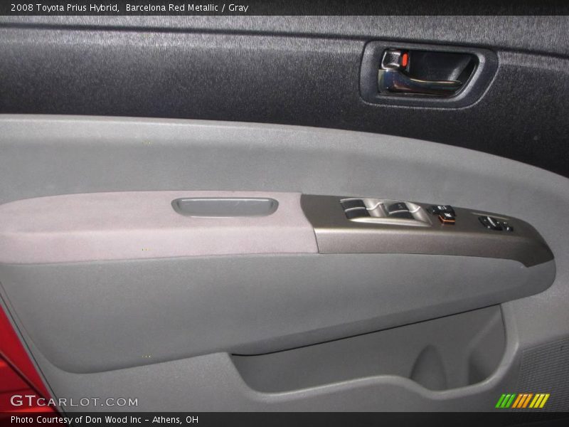 Barcelona Red Metallic / Gray 2008 Toyota Prius Hybrid