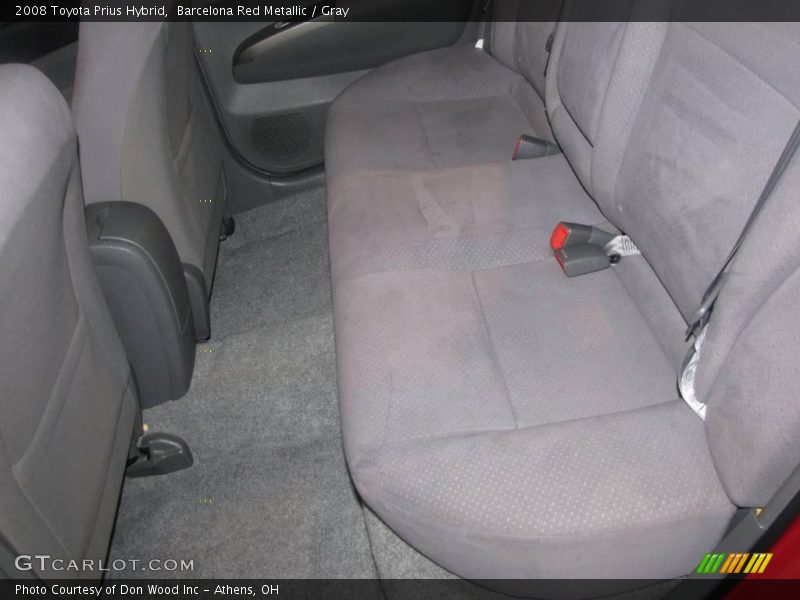 Barcelona Red Metallic / Gray 2008 Toyota Prius Hybrid