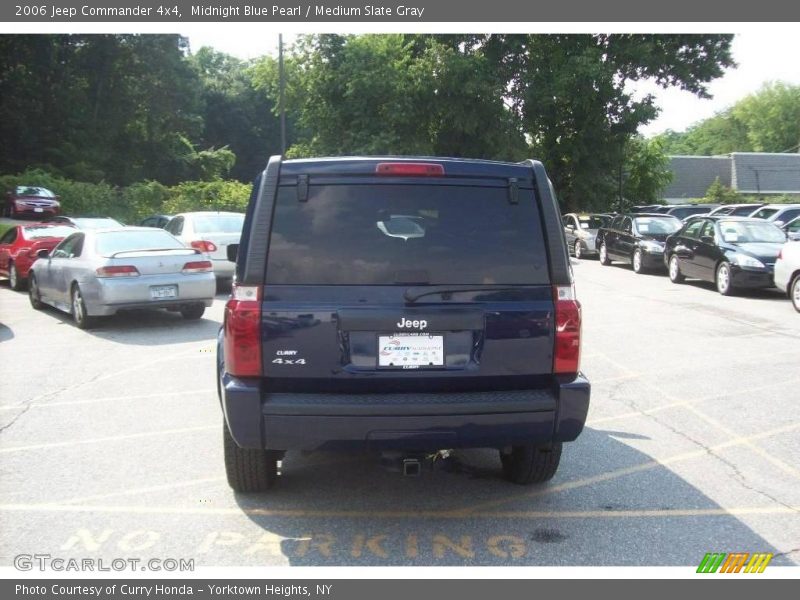 Midnight Blue Pearl / Medium Slate Gray 2006 Jeep Commander 4x4