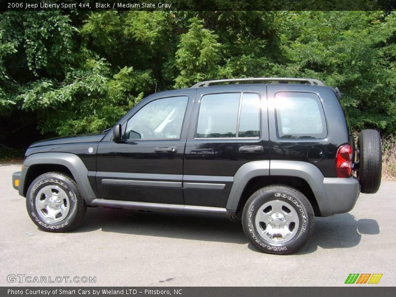 Black / Medium Slate Gray 2006 Jeep Liberty Sport 4x4
