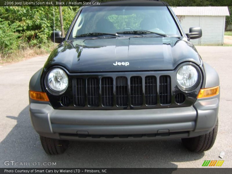 Black / Medium Slate Gray 2006 Jeep Liberty Sport 4x4