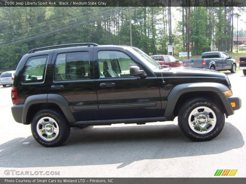 Black / Medium Slate Gray 2006 Jeep Liberty Sport 4x4