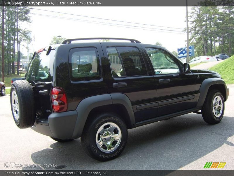 Black / Medium Slate Gray 2006 Jeep Liberty Sport 4x4