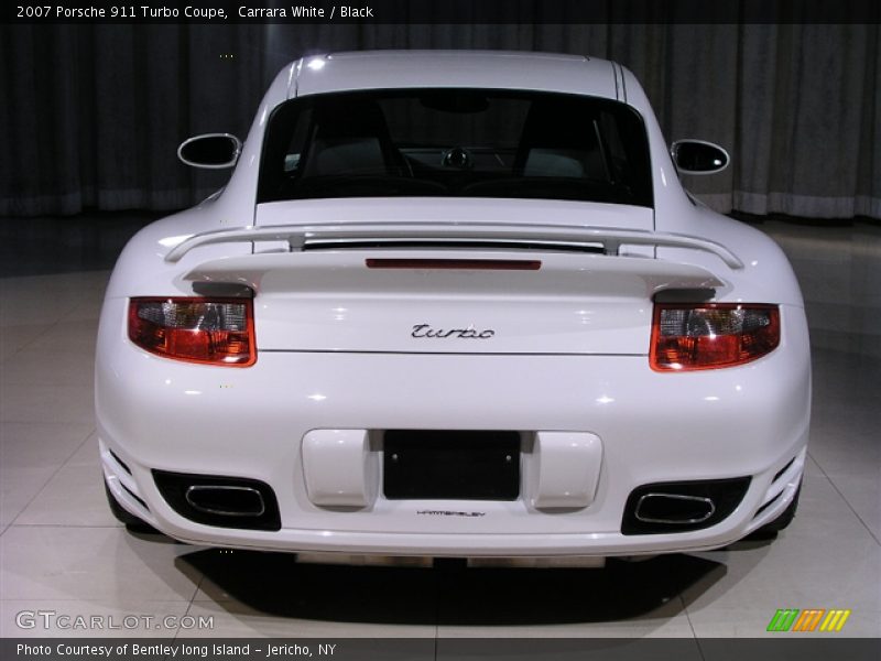 Carrara White / Black 2007 Porsche 911 Turbo Coupe