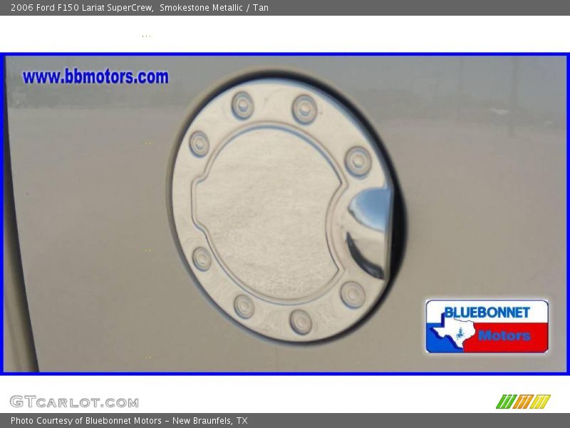 Smokestone Metallic / Tan 2006 Ford F150 Lariat SuperCrew
