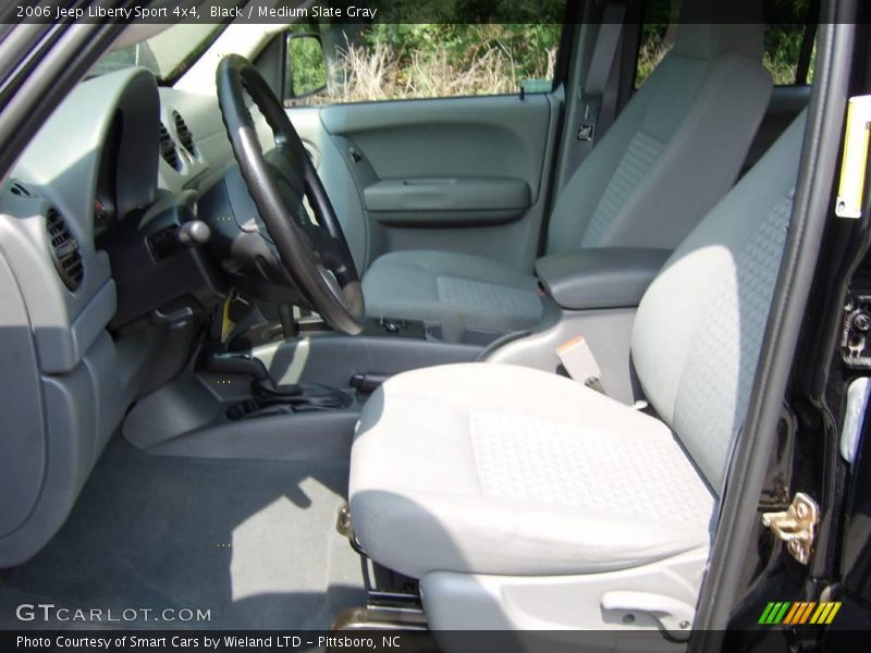 Black / Medium Slate Gray 2006 Jeep Liberty Sport 4x4
