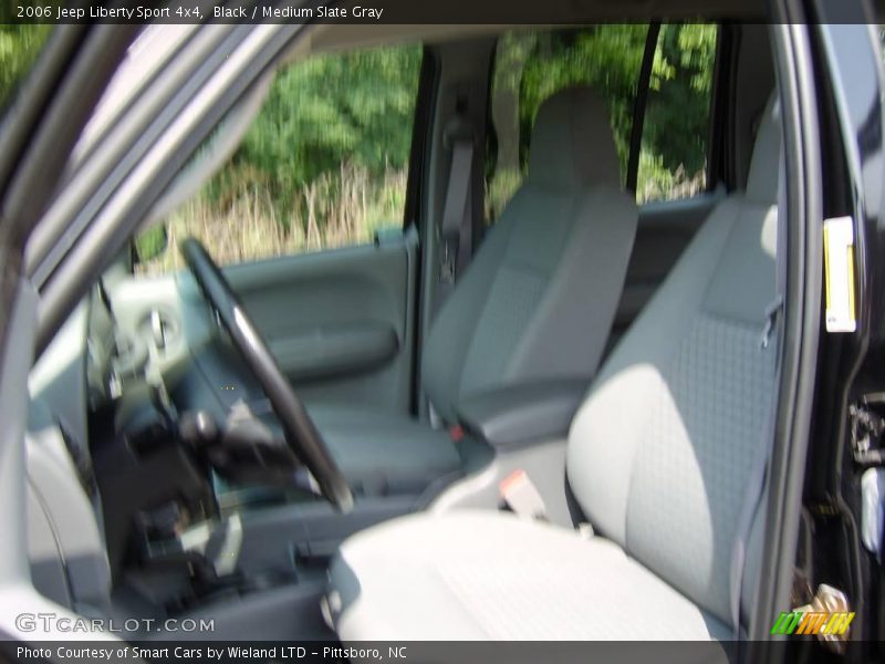 Black / Medium Slate Gray 2006 Jeep Liberty Sport 4x4