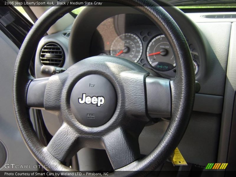 Black / Medium Slate Gray 2006 Jeep Liberty Sport 4x4