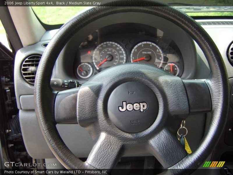 Black / Medium Slate Gray 2006 Jeep Liberty Sport 4x4