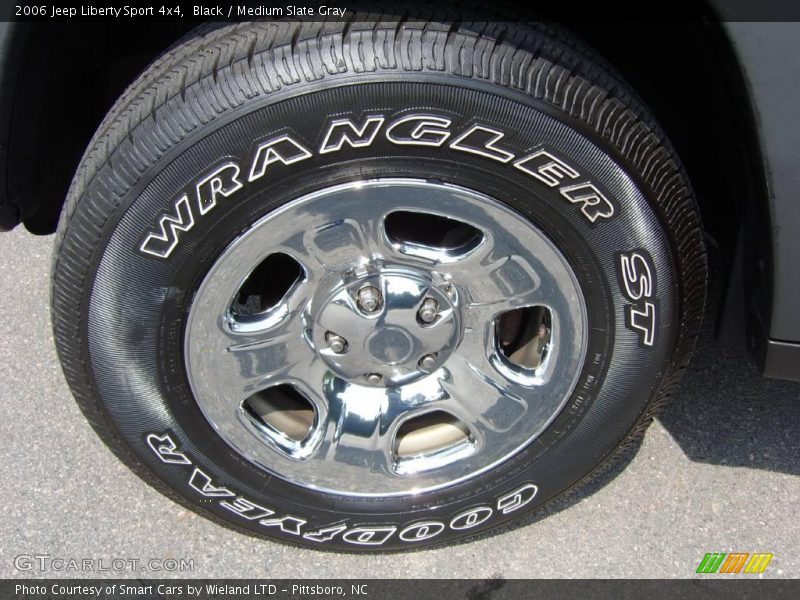 Black / Medium Slate Gray 2006 Jeep Liberty Sport 4x4