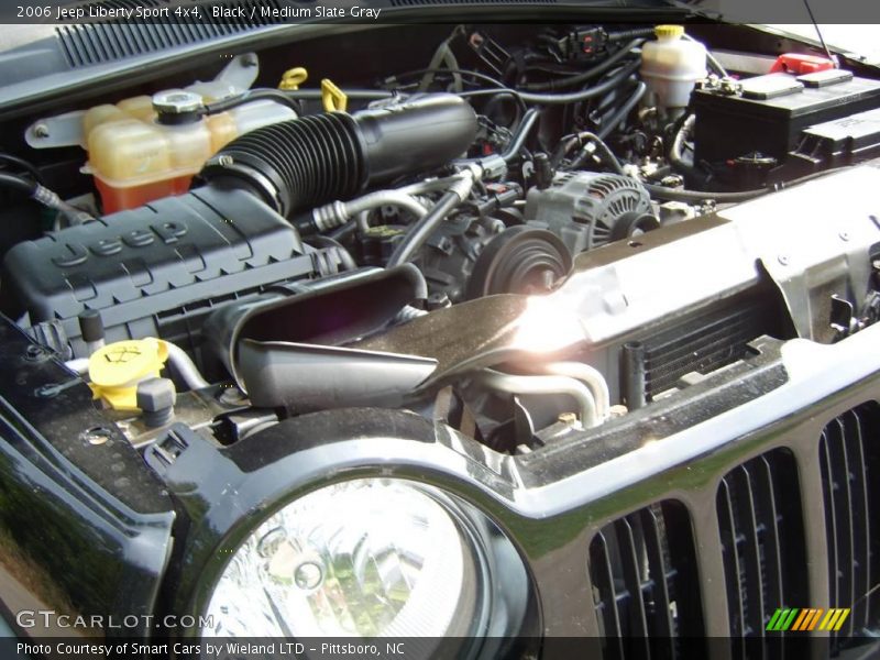 Black / Medium Slate Gray 2006 Jeep Liberty Sport 4x4