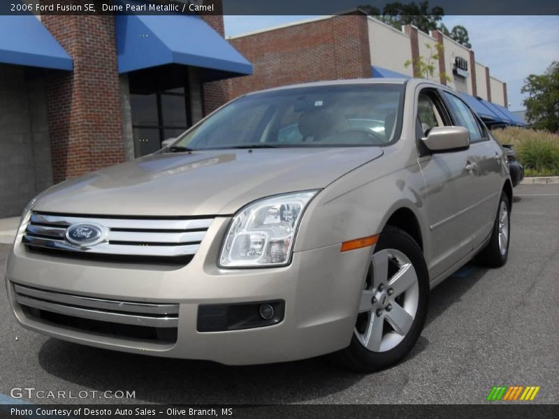 Dune Pearl Metallic / Camel 2006 Ford Fusion SE
