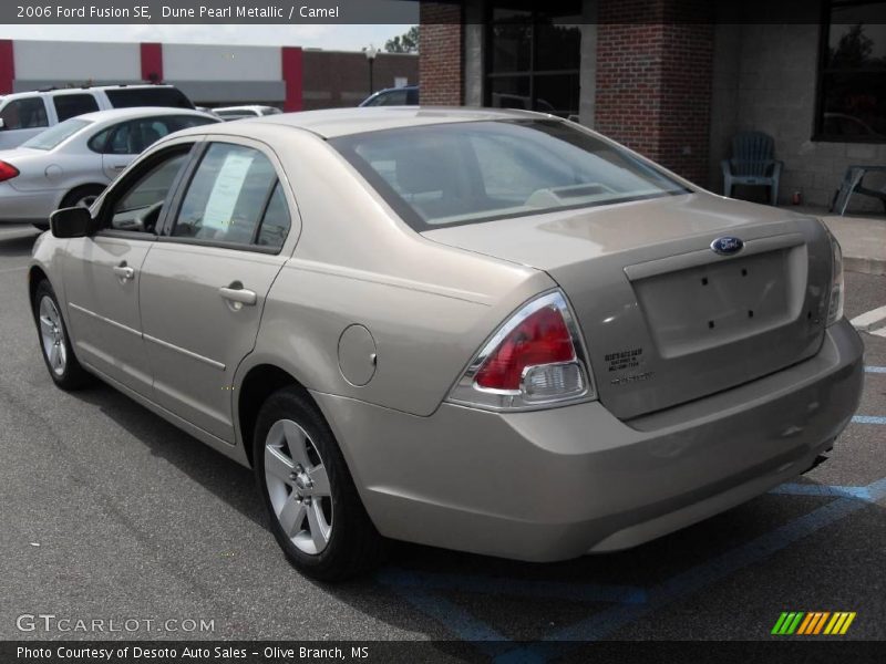 Dune Pearl Metallic / Camel 2006 Ford Fusion SE