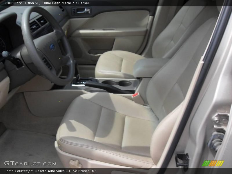 Dune Pearl Metallic / Camel 2006 Ford Fusion SE